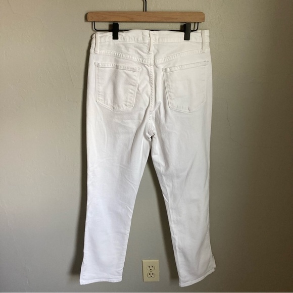 Frame White Le Sylvie Crop Jeans Size 27 - Picture 6 of 8